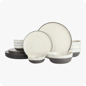 Elite Double Bowl Dinnerware Set